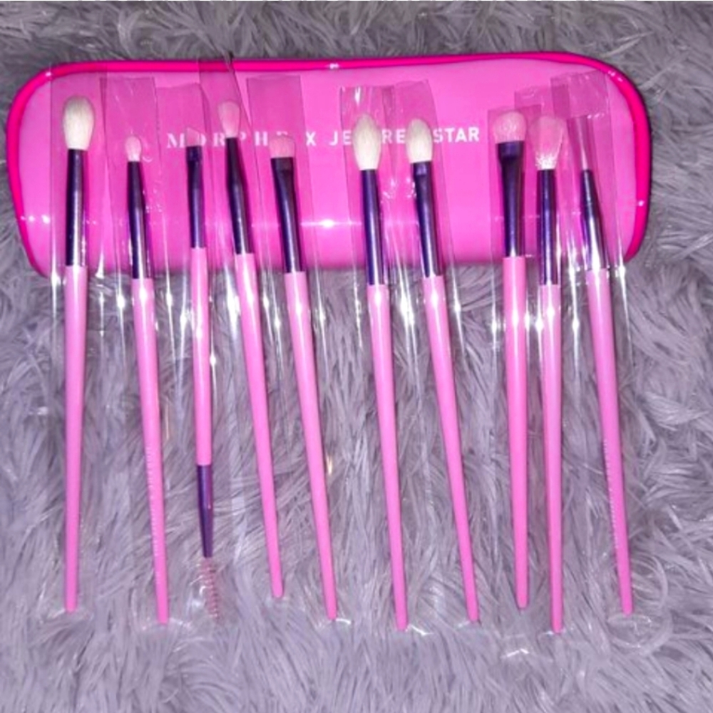 Morphe x Jeffree Star eye brush collection & case